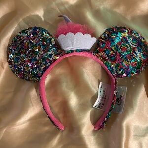 Disney Birthday Minnie Sequin Mouse Ears